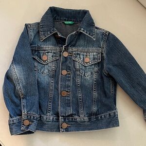 United Colors Of Benetton Blue Kids Jean Jacket